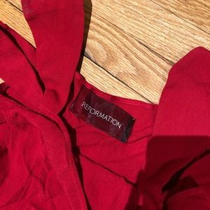 Reformation bodycon dress